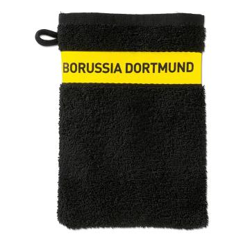 Borussia Dortmund BVB Waschhandschuh Schwarz